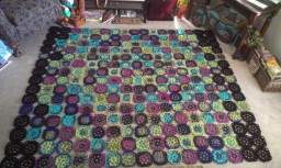 mille fiore afghan layout